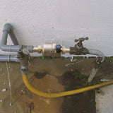 MEASUREMAN 3/4” Non-Pulsed Rotary Piston Volumetric Cubic Meter Water Meter, Heavy-Duty Brass Body, High-Accuracy Design, Perfect for Cold Water Measurement in Industrial and Residential Systems