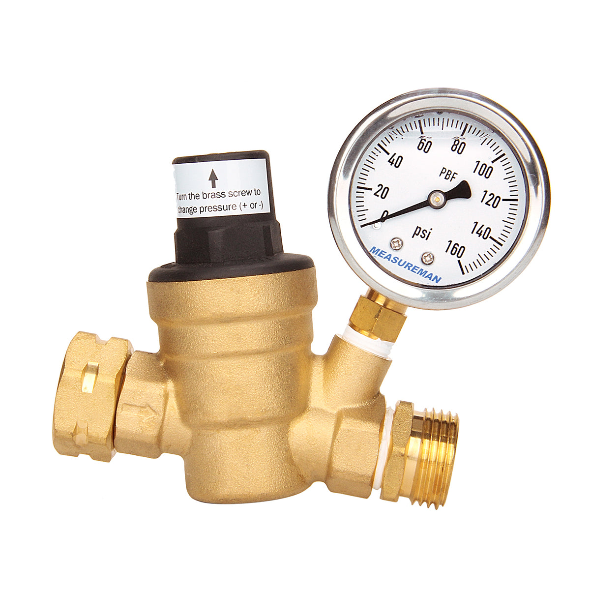 Lead free Brass Rv Water Pressure Regulator Valve Adjustable - Temu