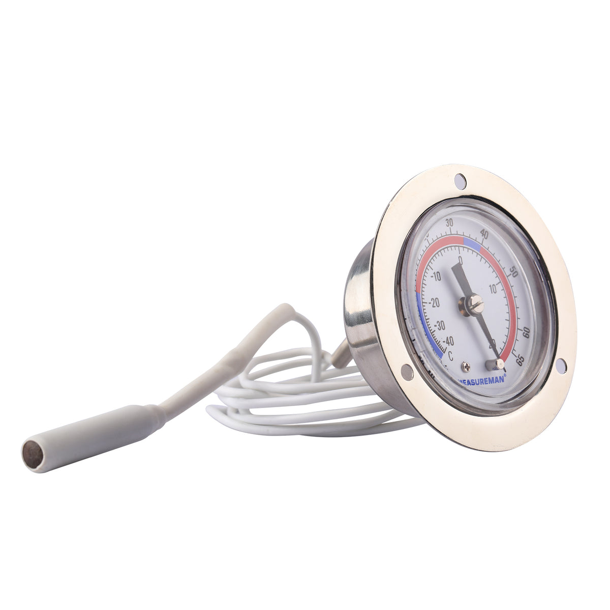FMP 138-1074 Dishwasher Thermometer, 2 dial, 3 flange