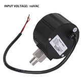 Measureman 3-1/8" Dial Size Vacuum Digital Pressure Control, Pressure Switch, 1/4"NPT Lower Mount, -15psi-0, 110VAC, 1% Accuracy, LED Display