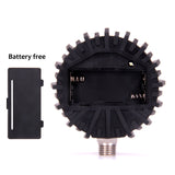 MEASUREMAN 2-1/2" Dial Size Digital Air Pressure Gauge with 1/4'' NPT Bottom Connector and Protective Boot, 0-200psi, Accuracy 1%, Battery Powered with LED Light