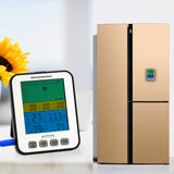 MEASUREMAN Dual Probe Digital Cooking Meat Thermometer Large LCD Backlight Food Grill Thermometer with Timer Mode for Smoker Kitchen