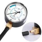 Measureman Natural Gas or LP Gas Manifold Pressure Test Kit, 0-10"W.C, 1/4"NPT, 40" Length Hose