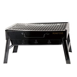 Roastove Folding Portable Barbecue Charcoal Grill, Barbecue Desk Tabletop Outdoor Stainless Steel Smoker BBQ for Outdoor Cooking Camping