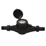 MEASUREMAN DN-25 1” Multi-Jet Water Meter Non-Pulsed Plastic Body Cubic Meter Industrial Water Flow Measurement