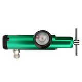 Measureman 0-25LPM O2 Mini Oxygen Regulator Suits for CGA-870 Gauge,Without Oxygen tubing Swivel Connector