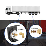 MEASUREMAN Air Pressure Gauge Kit for Semi Truck Trailer Suspension, Onboard Load Scales