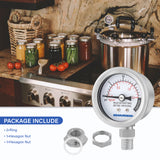 MEASUREMAN Stainless Steel Pressure Cooker Gauge_All Series (Accessory, Pressure Gauge - Fits 37 Quart)