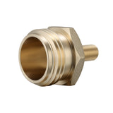 MEASUREMAN Lead-Free RV Brass Blow Out Plug for Winterizing and Dewinterizing - Effectively Clears RV Water Lines, Durable and Safe Design (2pc)