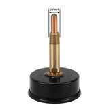 MEASUREMAN Commercial Tridicator, 2.5" Dial, 1/4" NPT Back Mount, Dual Scale 0-75 PSI 60-320°F, Rotatable Case with Adjustable Pointer（2.95'' Stem）