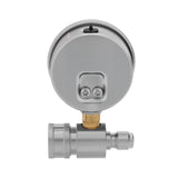 Measureman Pressure Washer Gauge Kit, 2-1/2 Inch, 6000 PSI, 3/8 Inch Stainless Steel Quick Connect, Liquid Filled Design