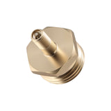 MEASUREMAN Lead-Free RV Brass Blow Out Plug for Winterizing and Dewinterizing - Effectively Clears RV Water Lines, Durable and Safe Design (2pc)