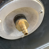 MEASUREMAN Set of 2 Lead-Free Brass Blow Out Plugs with Quick Connect - Perfect for RV Water Line Maintenance and Winterization (2pc)