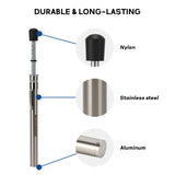 MEASUREMAN Door Force Gauge, 0-35 Lbs & 16kg Dual Scale, with Stainless Steel Protective Tube,Door Testing Tool