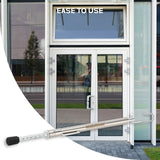 MEASUREMAN Dual-End Door Force Gauge, 0-35 Lbs/16kg Push Pull Tester, Stainless Steel Body with Hook, Door Closer & Lock Adjustment