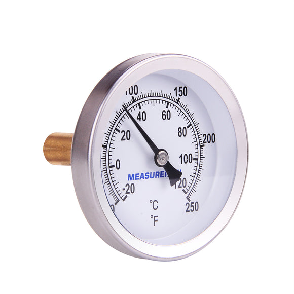 MEASUREMAN Hot Water Bi-Metal Thermometer, 2-1/2