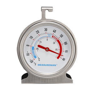 MEASUREMAN Refrigerator Thermometer 70mm Dial Size, Heavy Duty 304 Sta –  Measureman Direct