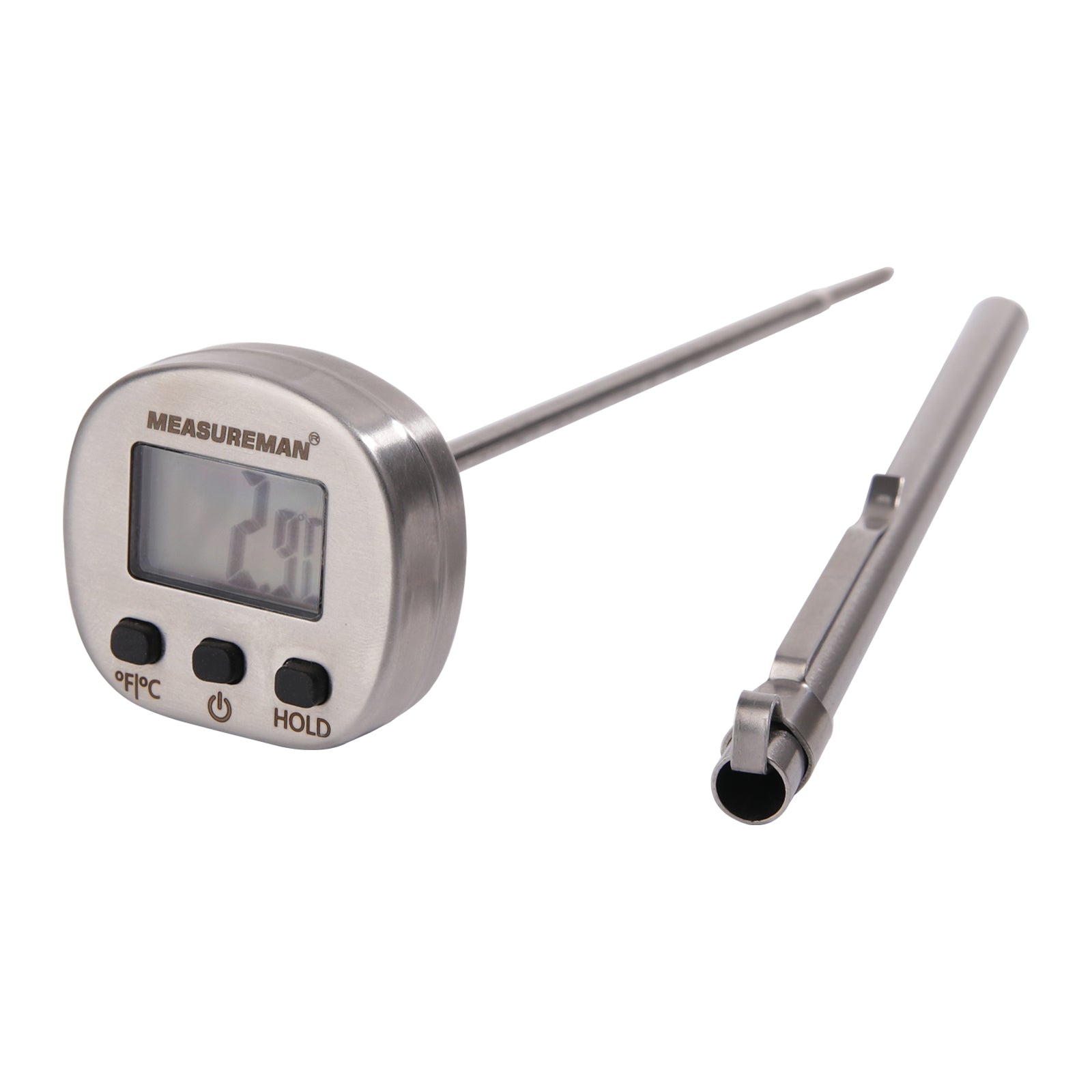 Digital Meat Thermometer with Stainless Steel Probe