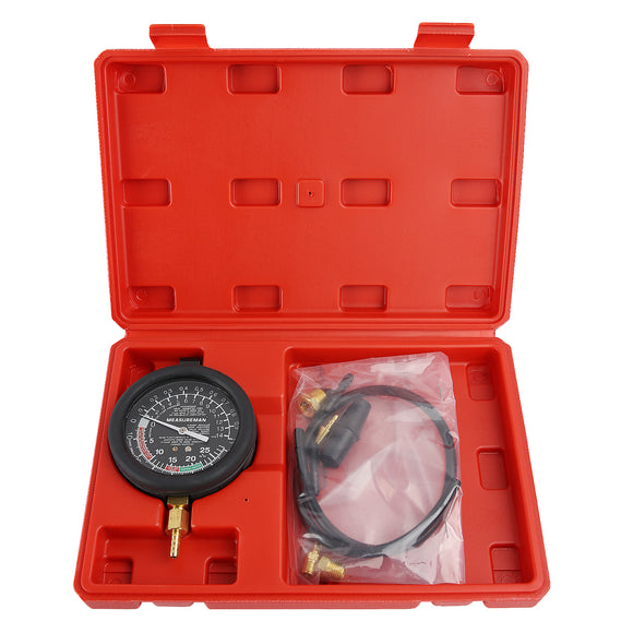 MEASUREMAN Car Vacuum and Fuel Pump Tester Gauge Kit, Fuel Pump