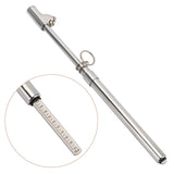 MEASUREMAN Heavy Duty Dual Head Truck Tire Gauge, Solid Brass Body, Aluminum Slide, with Hook, Range 10-150psi  5pieces