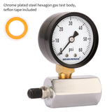 Measureman 2" Steel Gas Pressure Test Gauge Assembly, 3/4" FNPT Connection, 0-60psi, -3-2-3% Accuracy