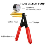 MEASUREMAN Brake Bleeder Kit Hand Held Vacuum Pump Test Set for Automotive, Brake and Clutch Bleeding System