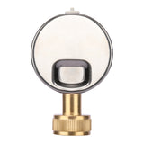 Measureman 2-1/2" Glycerin Filled Stainless Steel Water Pressure Test Gauge, 3/4" Female Hose Thread, 0-200 psi/kpa 50pieces