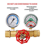 MEASUREMAN Water Flow, Temperature and Pressure Test Assembly