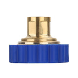 MEASUREMAN Garden Hose Adaptor Lead Free Brass, 3/4"" Female Hose x 1/4"" NPT Female, 360 Degree Swivel