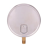MEASUREMAN 4-1/2" Dial Size, 304 Stainless Steel Case,Drinking Water Lead Free Contractor Pressure Gauge, 0-160Psi,+/-1% Accuracy, 1/4" NPT Lower Mount