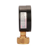 Measureman 2-1/2" Water Pressure Test Gauge, 3/4" Female Hose Thread, 0-200 psi/kpa 60pieces