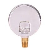 Measureman 2-1/2" Dial Size, Oil Filled Pressure Gauge, 0-160psi/kpa, 304 Stainless Steel Case, 1/4"NPT Lower Mount-50pcs