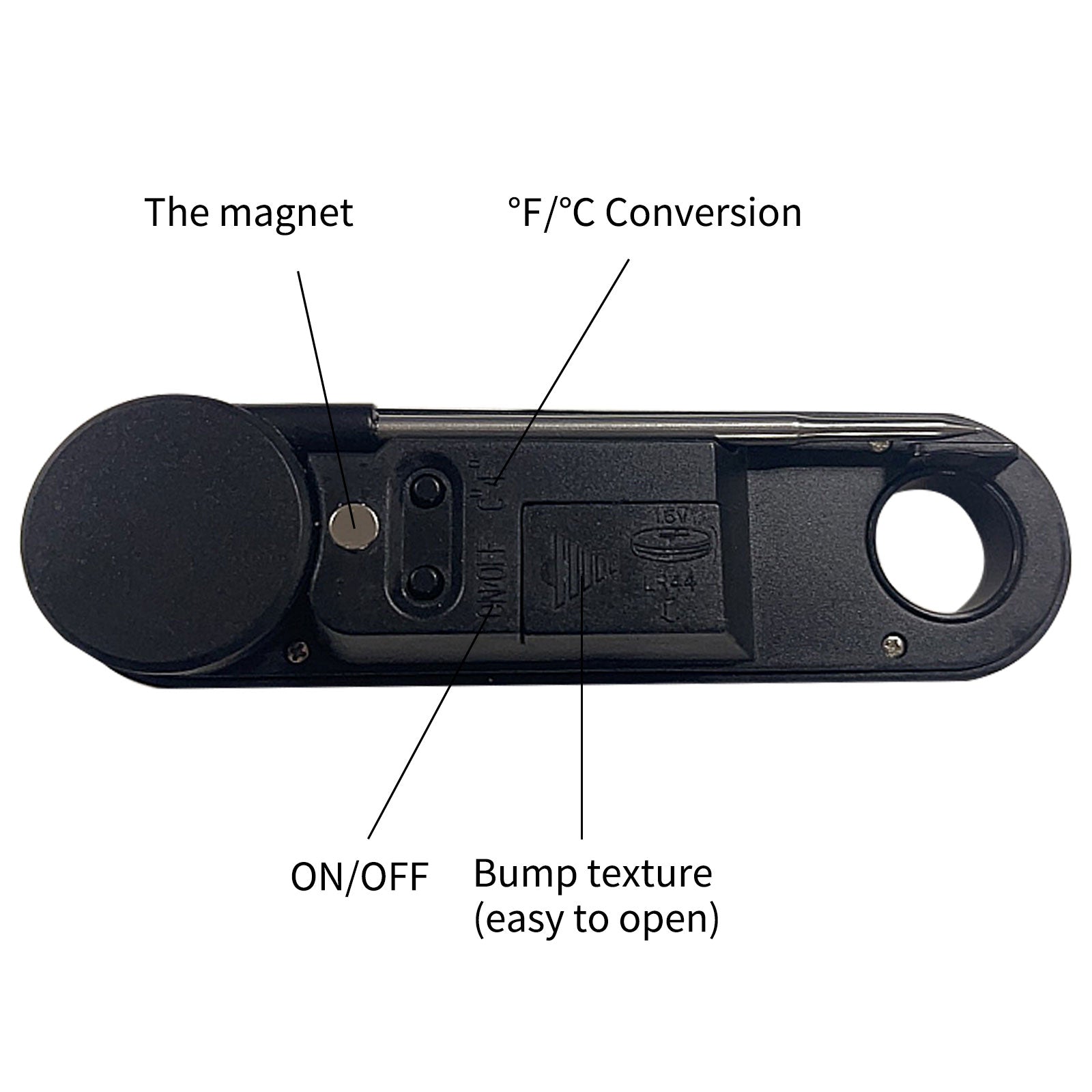 MEASUREMAN Digital Meat-Thermometer Instant-Read Food Temperature