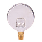 Measureman 2-1/2" Dial Size, Glycerin Filled Pressure Gauge, 0-300psi/kpa, 304 Stainless Steel Case, 1/4"NPT Lower Mount