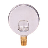 Measureman 2-1/2" Dial Size, Liquid Filled Pressure Gauge, 0-60psi/kpa, 304 Stainless Steel Case, 1/4"NPT Lower Mount-50pcs