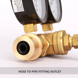 Measureman Water Pressure and Flow Test Gauge Assembly