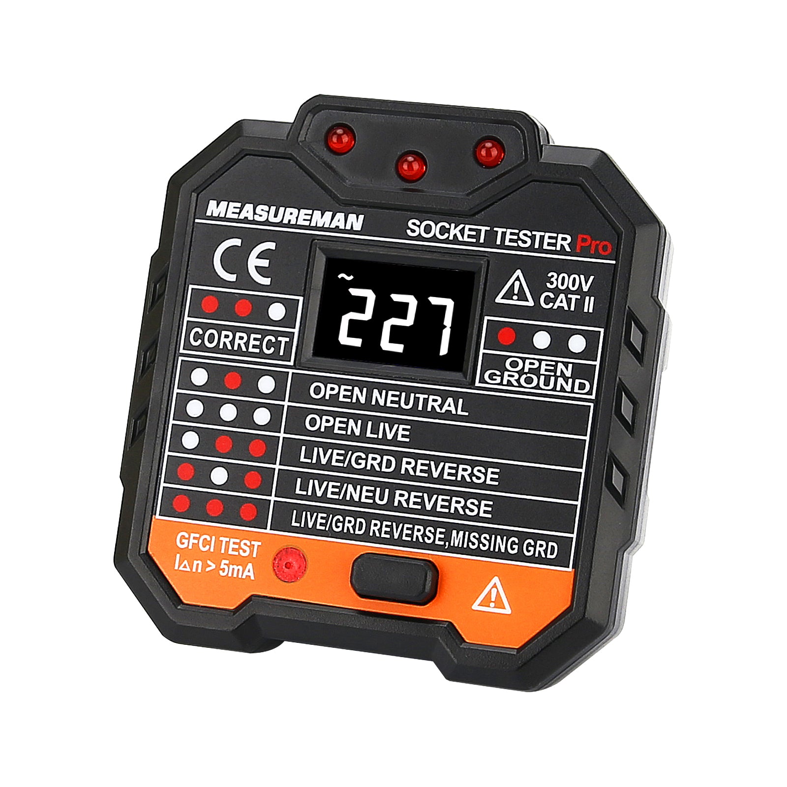 Rcd Plug Socket Tester, Electric Socket Tester HT106B Wire RCD/GFCI ...