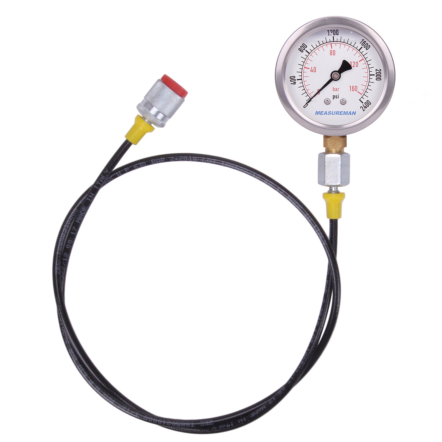 Hydraulic Pressure Test Kit, Pressure Gauges Set for Excavator with Testing Point Coupling/Pressure Gauge/Test Hose Assembly Pressure Measuring Bo Hydraulic Pressure Test Kit, Pressure Gauges Set for Excavator with Testing Point Coupling/Pressure Gauge/Test Hose Assembly Pressure Measuring Bo