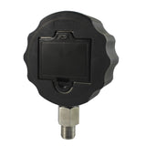 Measureman 105mm，High Precision Digital Pressure Gauge With 1/4"NPT Lower Mount，Stainless Steel Case and Connection，0-10000psi/bar, 0.05%，Battery Powered，With LED Light